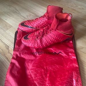 Nike Hypervenom 3 DF FG “University Red”